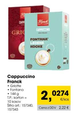 Cappuccino Franck