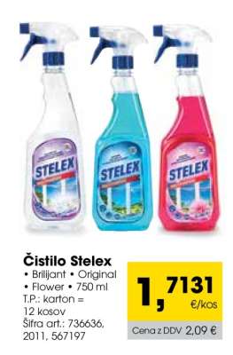 Čistilo Stelex