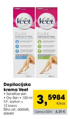 DEPILACIJSKA KREMA VEET