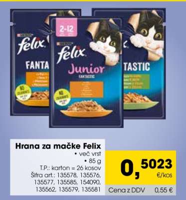 HRANA ZA MAČKE FELIX