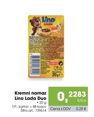 Kremni namaz Lino Lada Duo