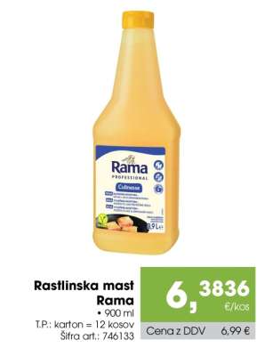 Rastlinska mast Rama
