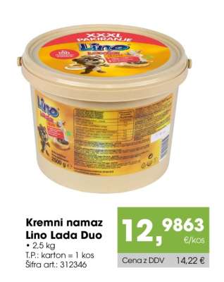 Kremni namaz Lino Lada Duo