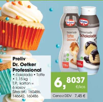 Preliv Dr. Oetker Professional