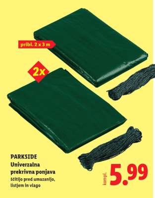 Parkside Univerzalna prekrivna ponjava