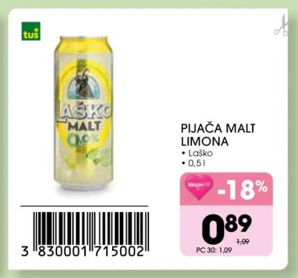 PIJAČA MALT LIMONA