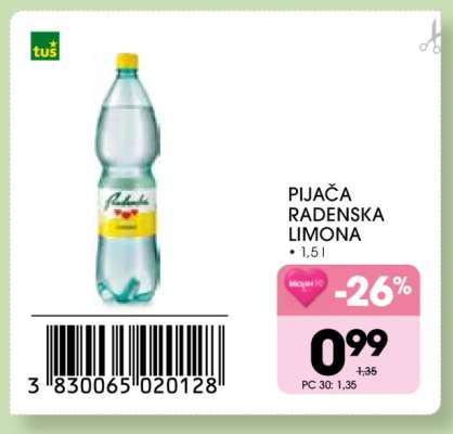 Pijača Radenska Limona