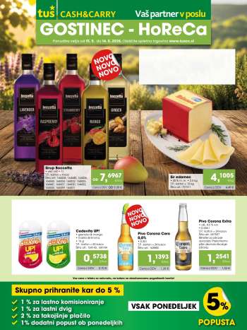 Tuš Cash & Carry katalog - 15.5.2026 - 14.6.2026.