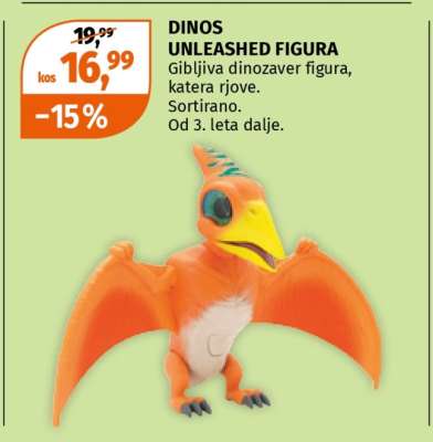 DINOS UNLEASHED FIGURA