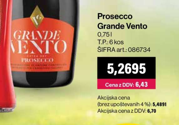 Prosecco Grande Vento