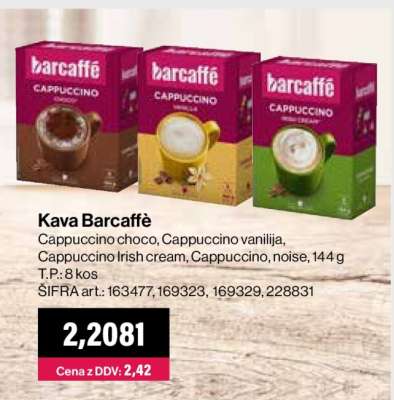 KAVA BARCAFFE