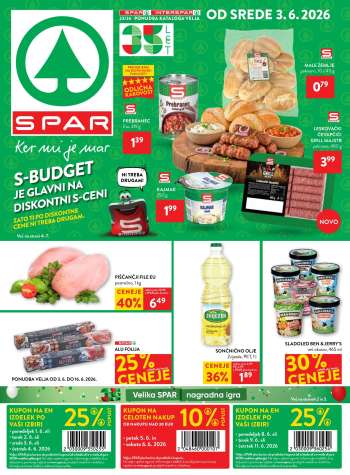 SPAR katalog - 3.6.2026 - 16.6.2026.