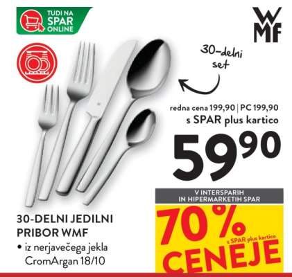30-delni jedilni pribor WMF