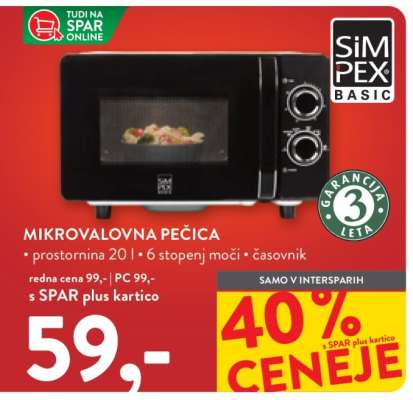 Mikrovalovna pečica