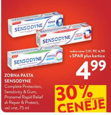 ZOBNA PASTA SENSODYNE