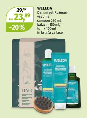 WELEDA Darilni set Rožmarin
