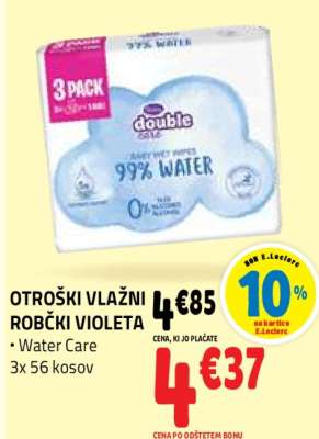 Otroški vlažni robčki Violeta