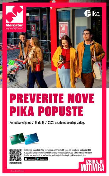 Mercator katalog - 7.6.2026 - 6.7.2026.