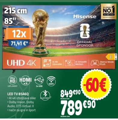 LED TV 85A6Q