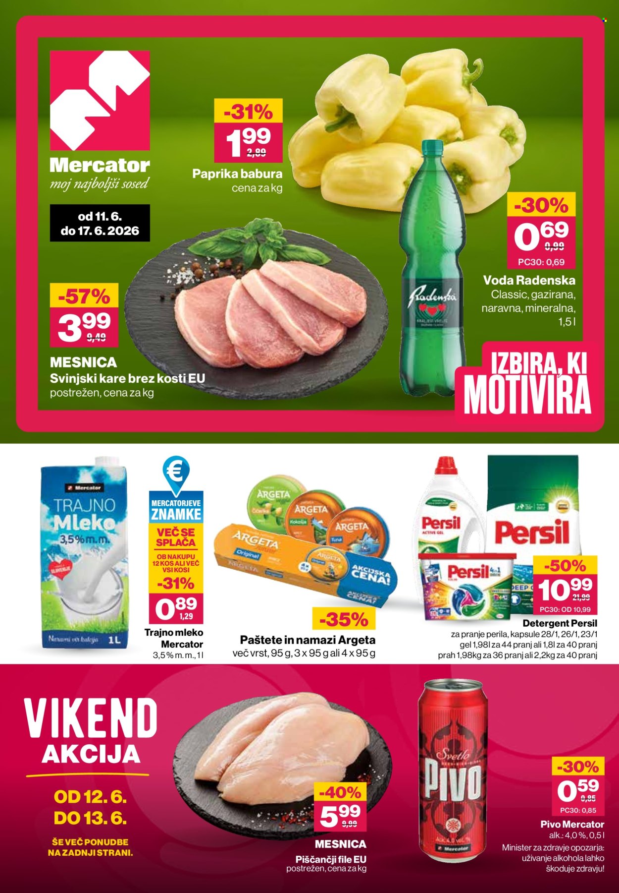 Mercator katalog - 11.6.2026 - 17.6.2026. Stran 1
