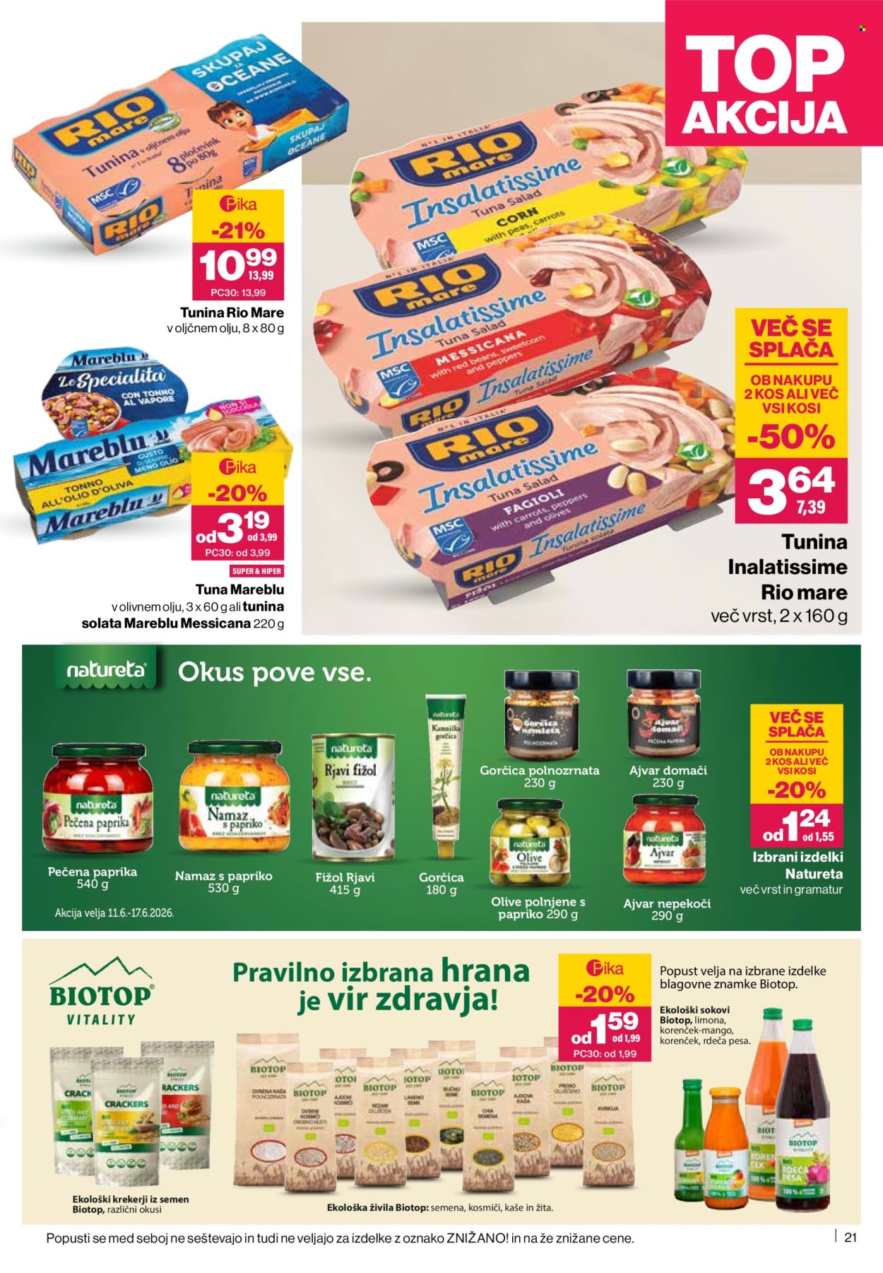 Mercator katalog - 11.6.2026 - 17.6.2026. Stran 21