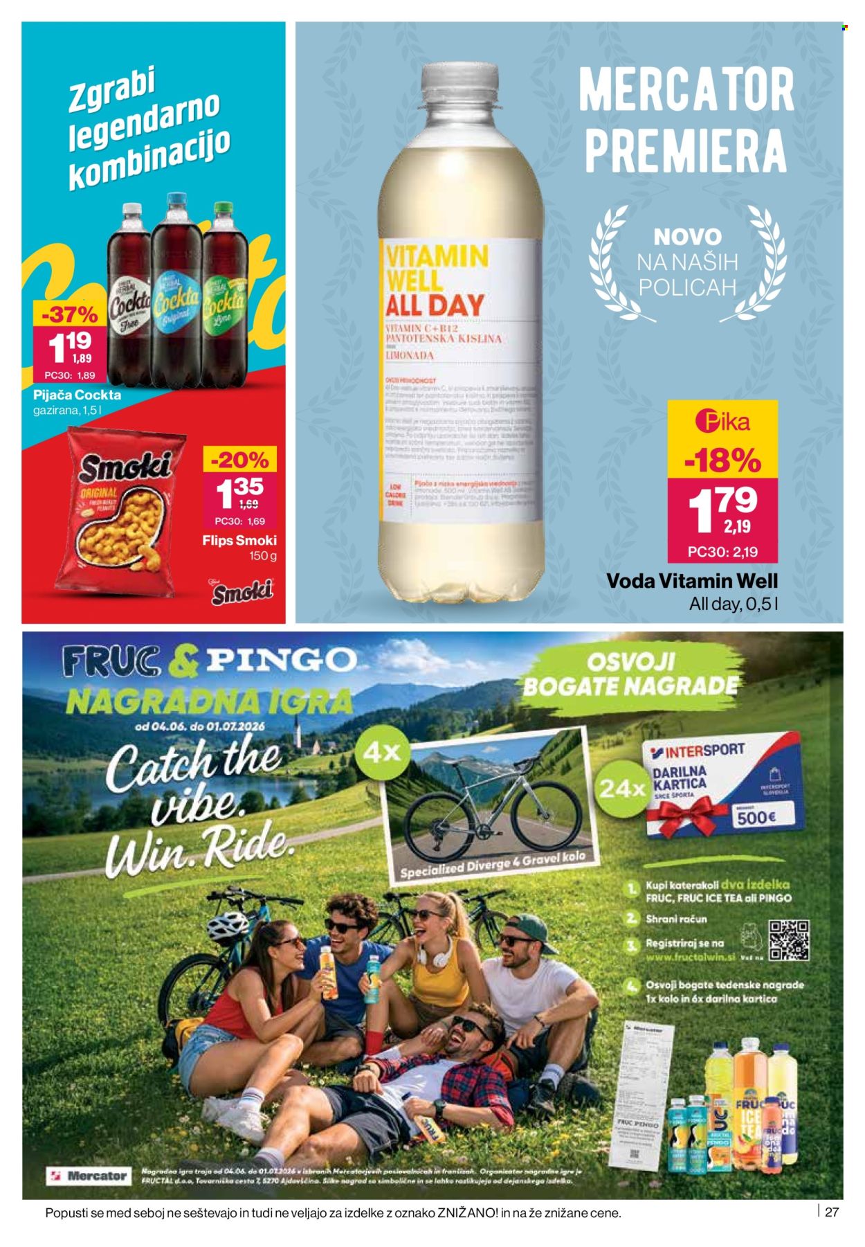 Mercator katalog - 11.6.2026 - 17.6.2026. Stran 27