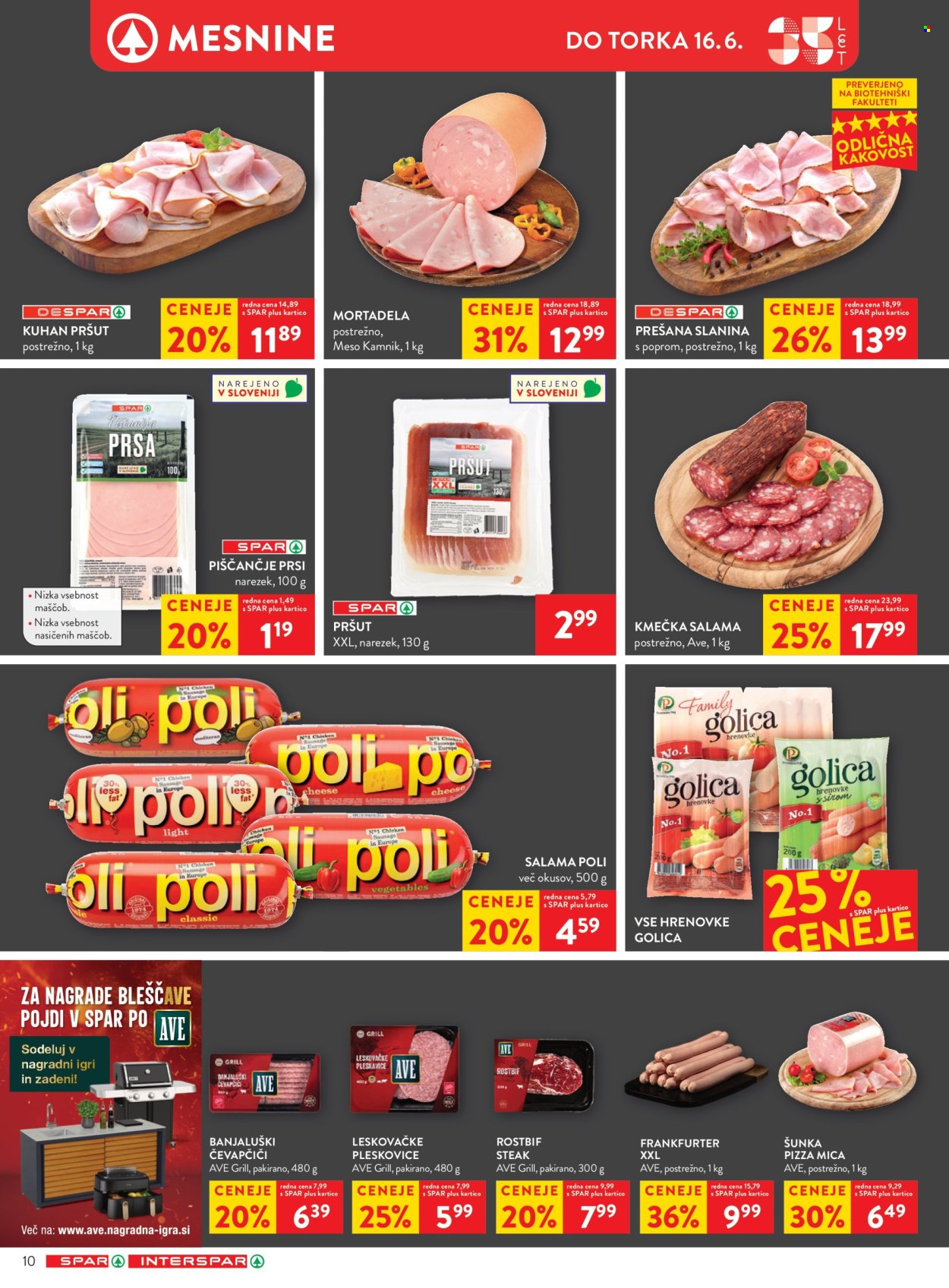 SPAR katalog - 10.6.2026 - 23.6.2026. Stran 10