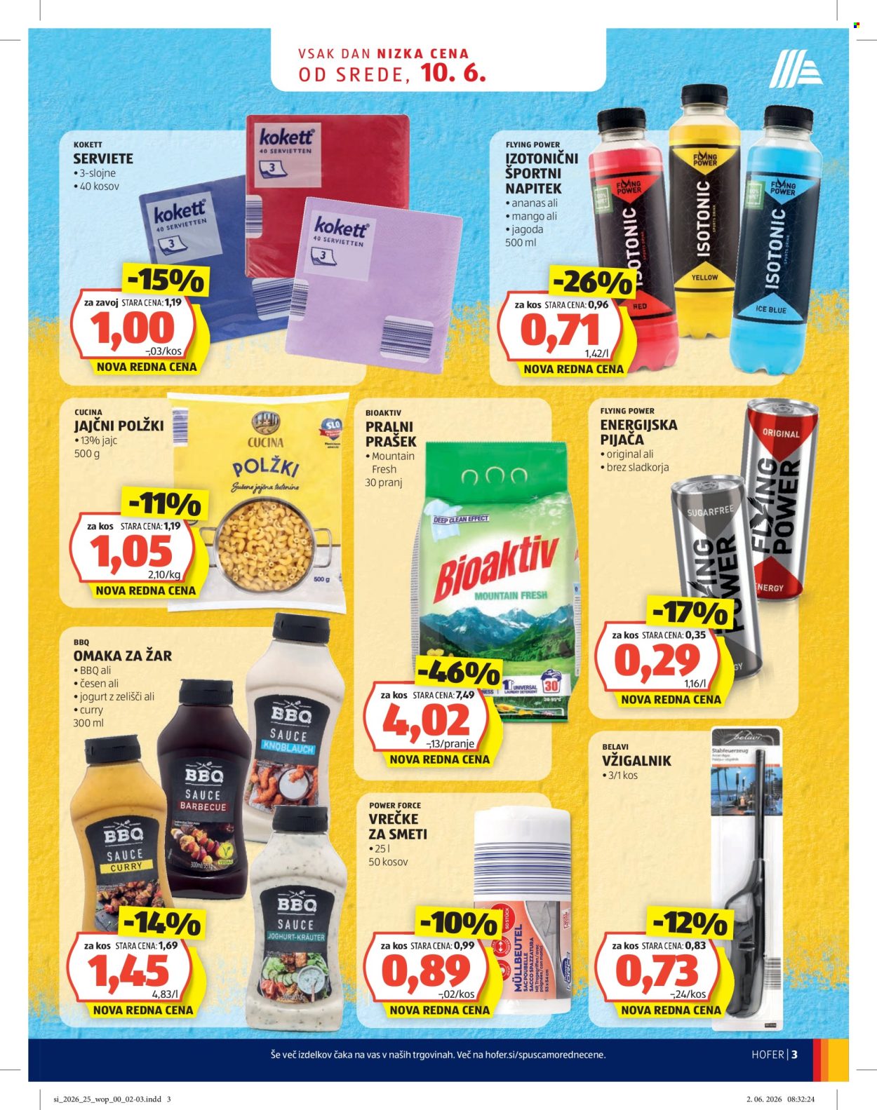 Hofer katalog - 10.6.2026 - 18.6.2026. Stran 3