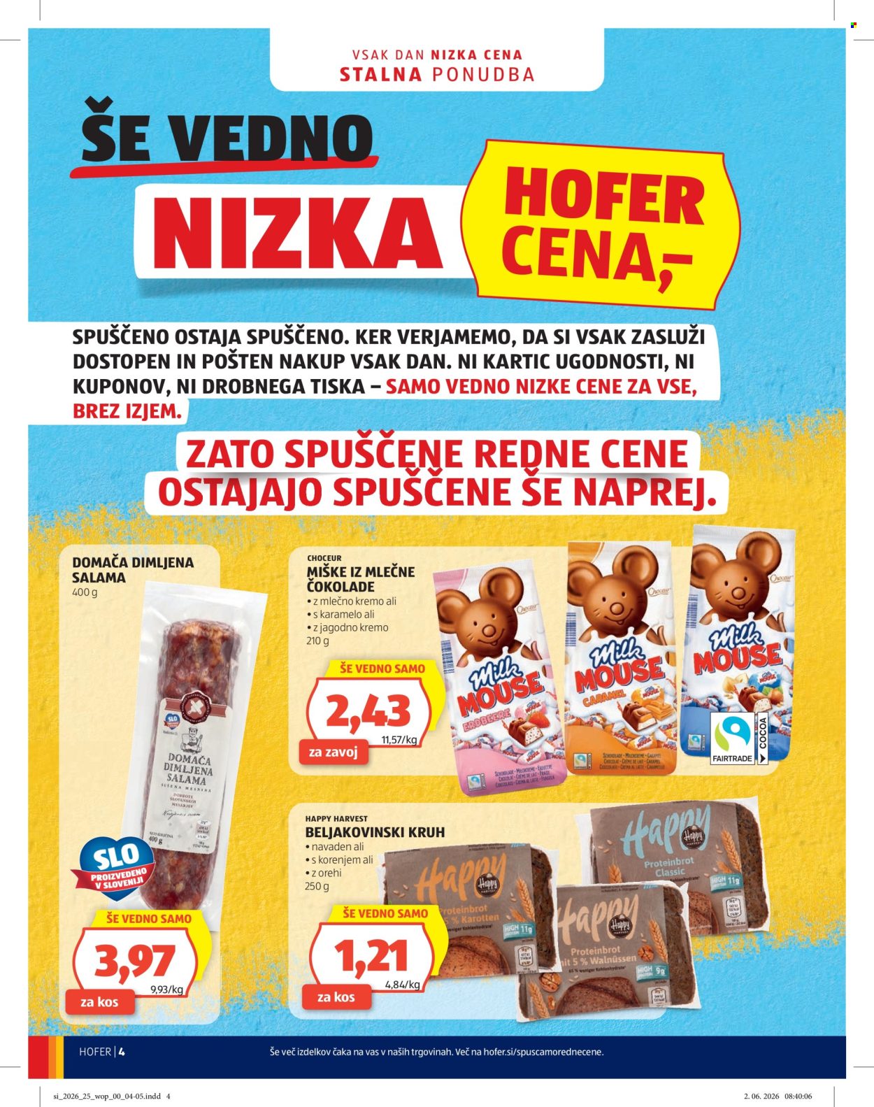 Hofer katalog - 10.6.2026 - 18.6.2026. Stran 4