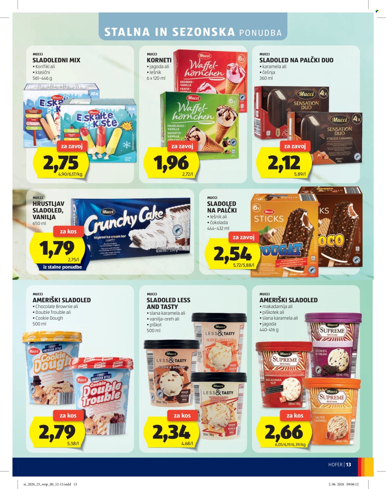 Hofer katalog - 10.6.2026 - 18.6.2026. Stran 13