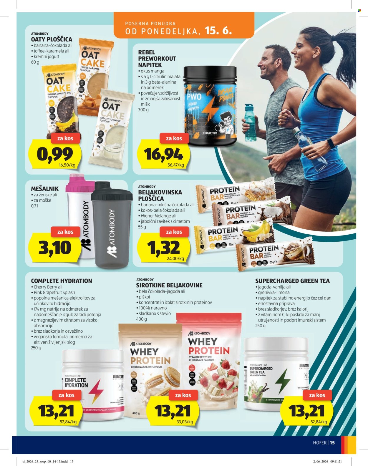 Hofer katalog - 10.6.2026 - 18.6.2026. Stran 15