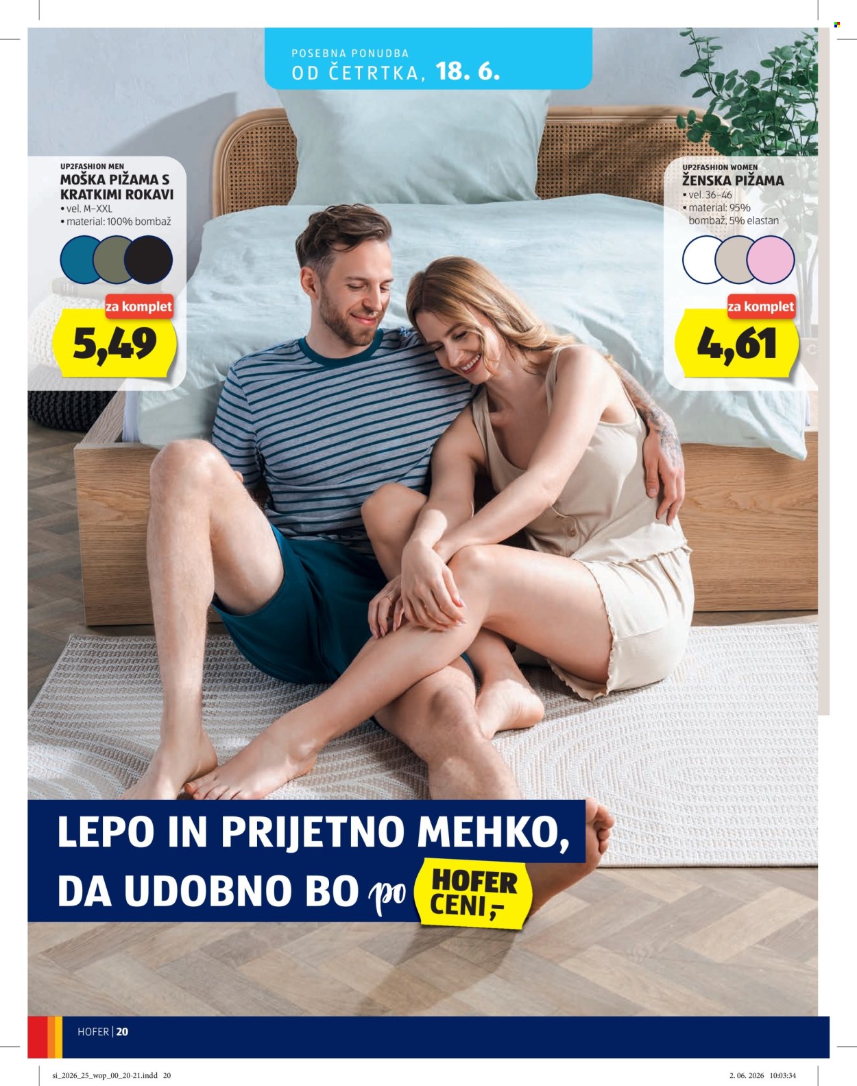 Hofer katalog - 10.6.2026 - 18.6.2026. Stran 20