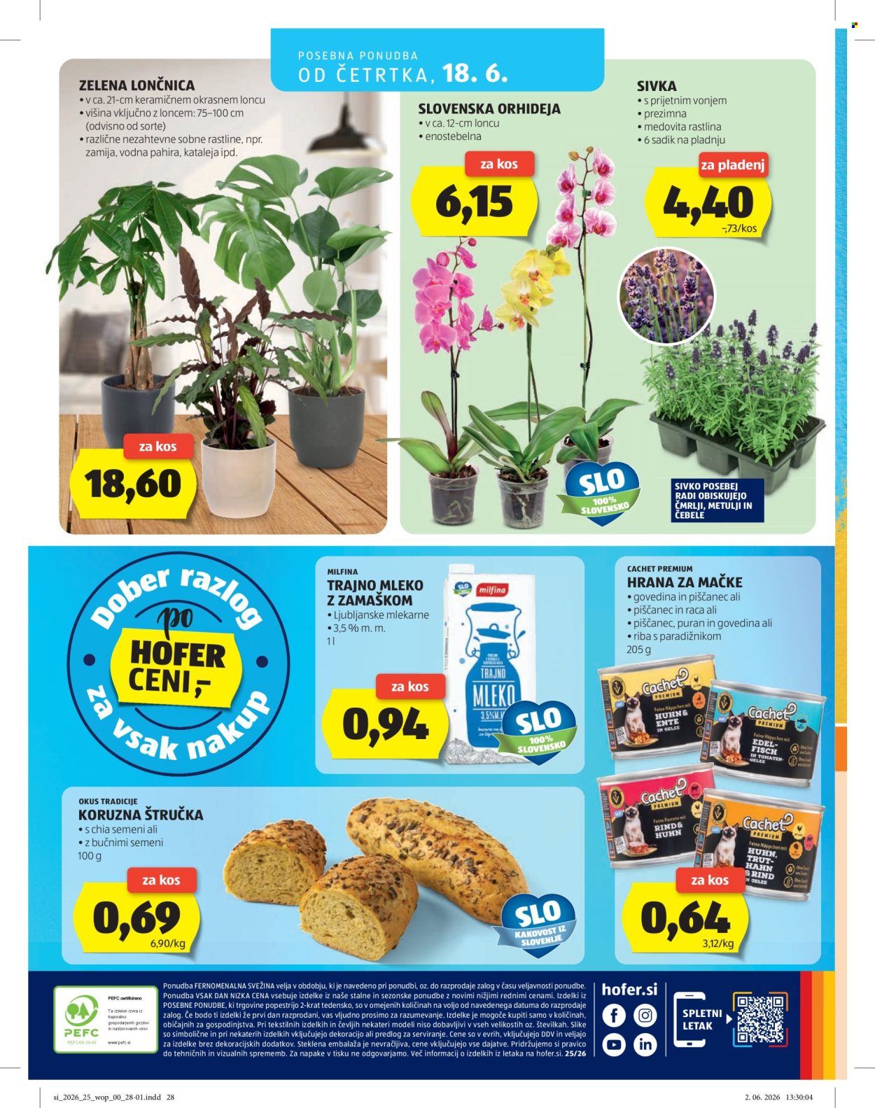 Hofer katalog - 10.6.2026 - 18.6.2026. Stran 28