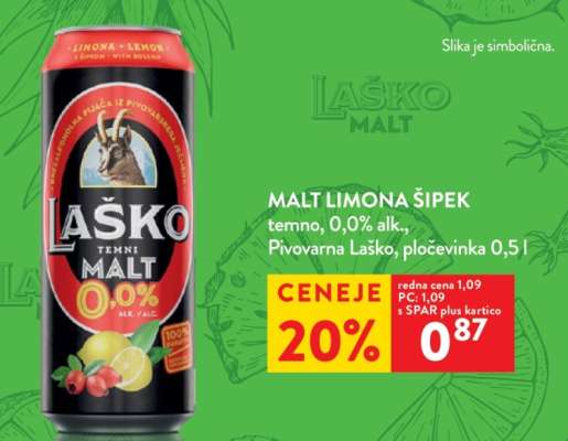 MALT LIMONA ŠIPEK