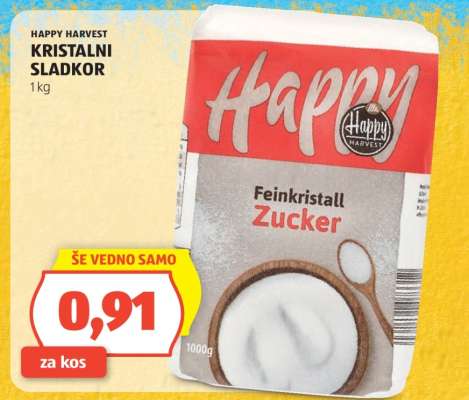 HAPPY HARVEST KRISTALNI SLADKOR
