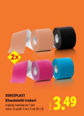 sensiplast Kineziološki trakovi