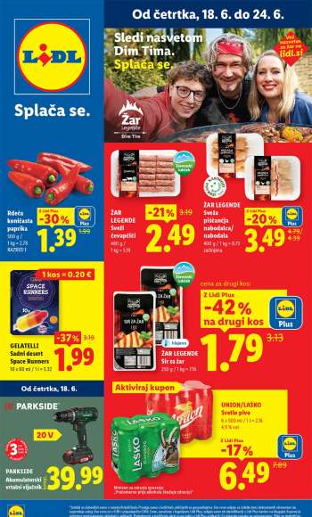 Lidl katalog - 18.6.2026 - 24.6.2026.