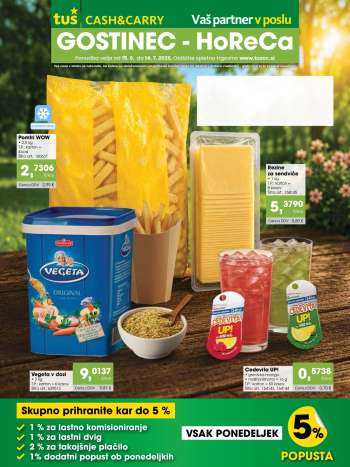 Tuš Cash & Carry katalog - 15.6.2026 - 14.7.2026.