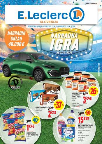 E.Leclerc katalog - 17.6.2026 - 27.6.2026.