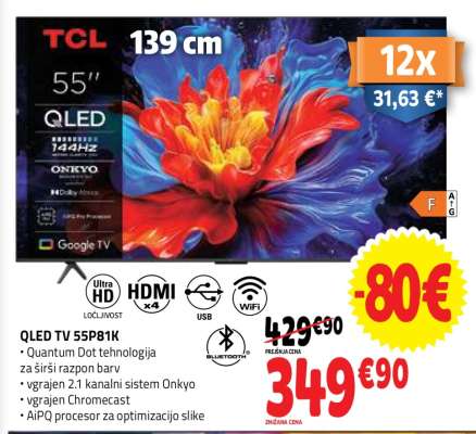 QLED TV 55P81K