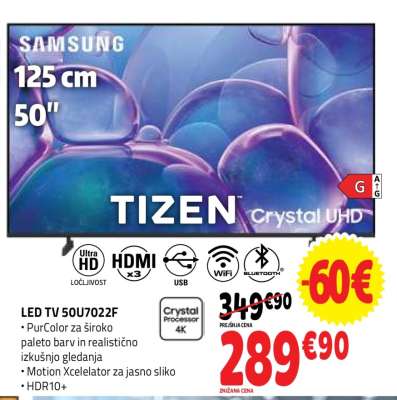 LED TV 50U7022F