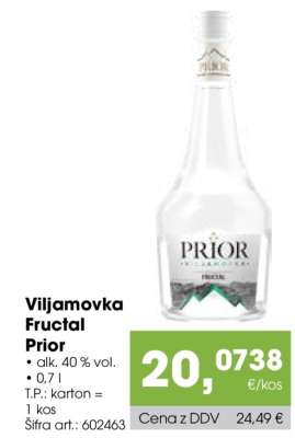 Viljamovka Fructal Prior