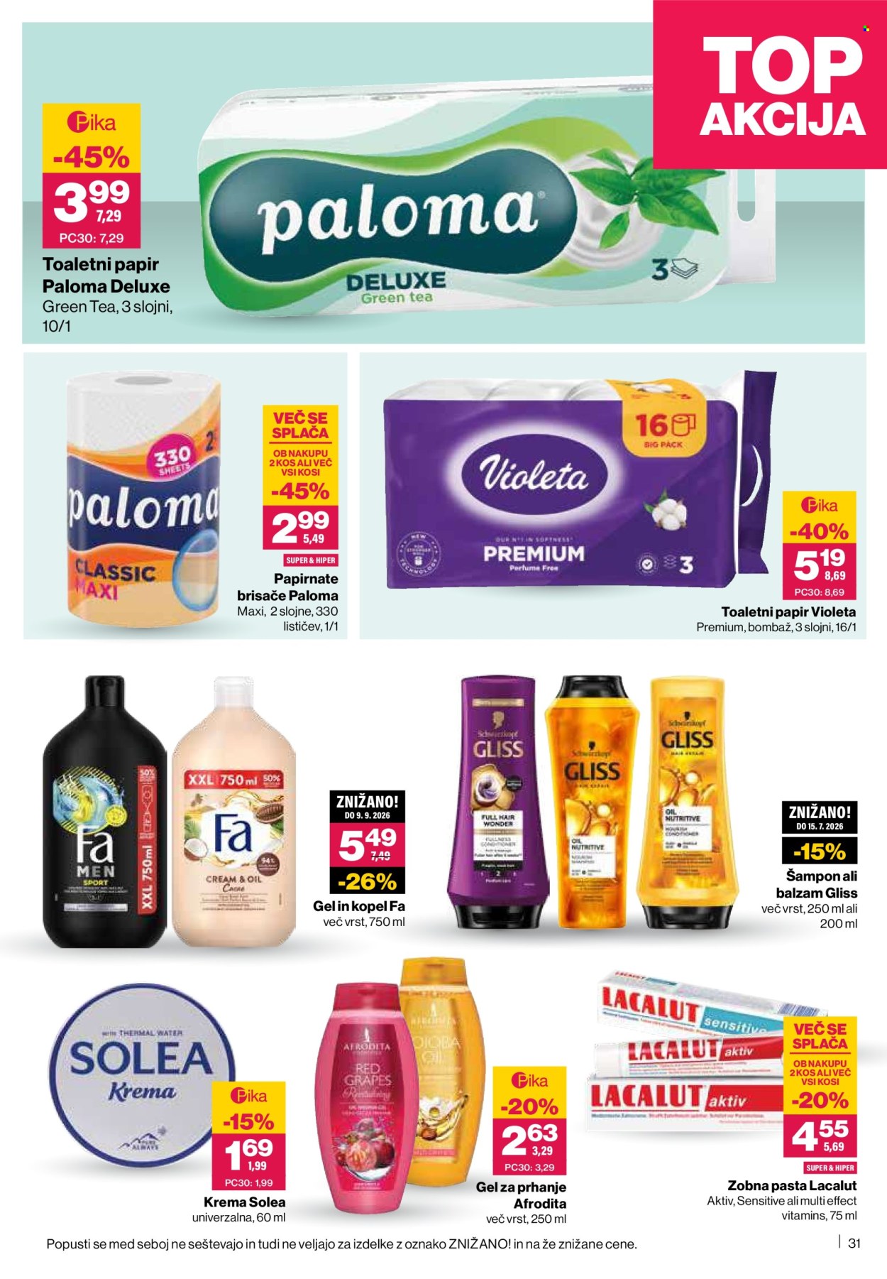 Mercator katalog - 18.6.2026 - 24.6.2026. Stran 31