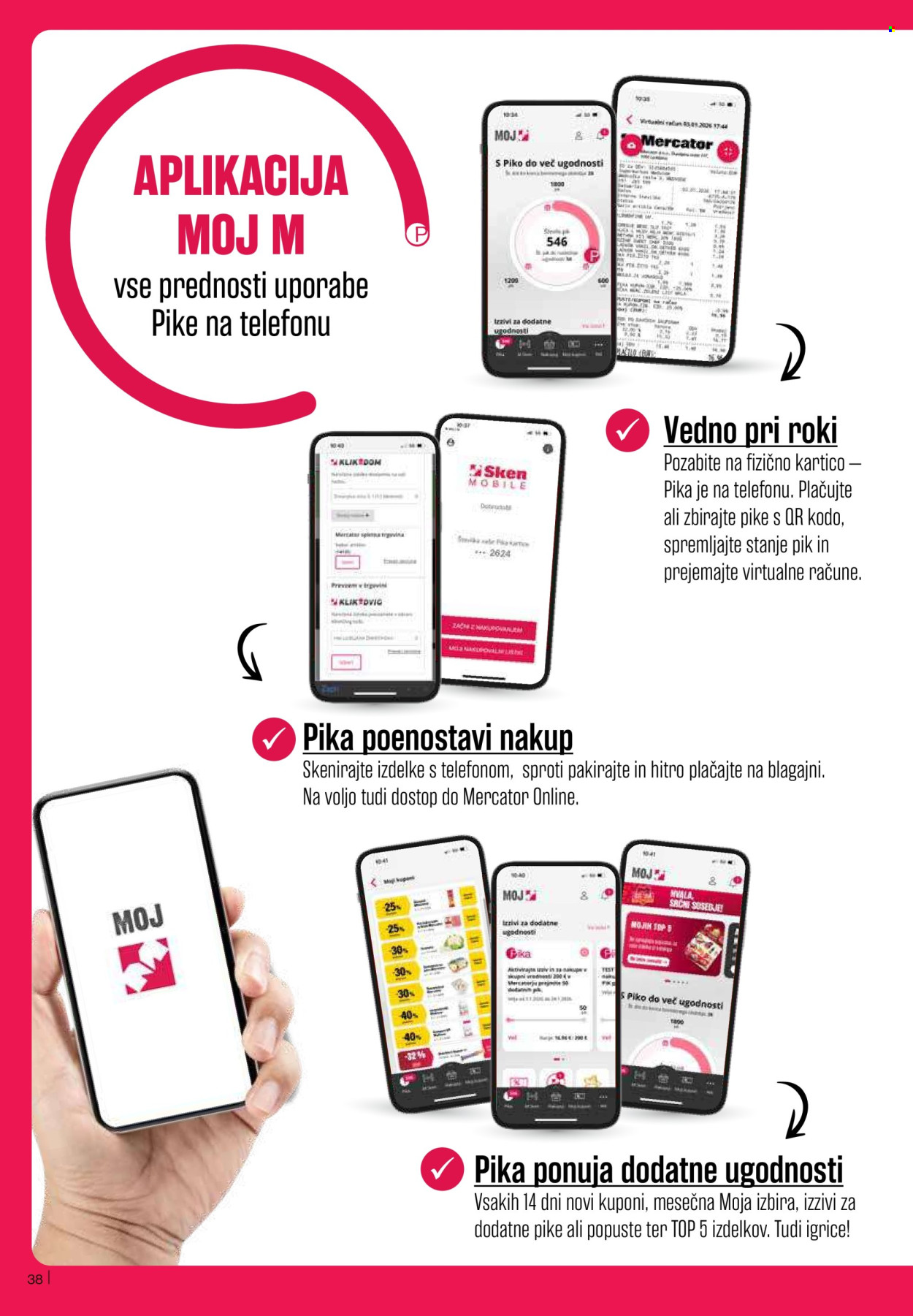 Mercator katalog - 18.6.2026 - 24.6.2026. Stran 38
