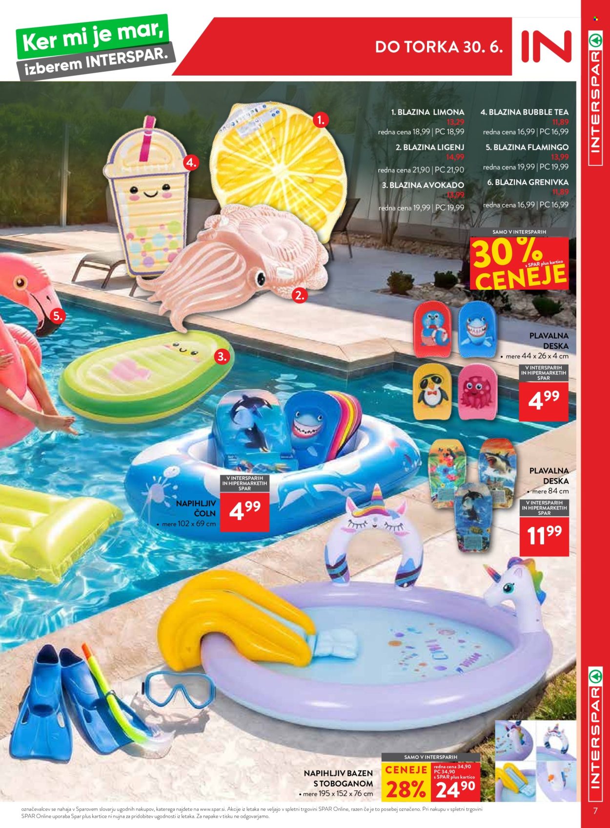 INTERSPAR katalog - 17.6.2026 - 30.6.2026. Stran 7
