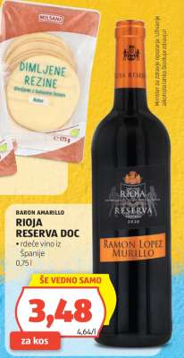 Baron Amarillo Rioja Reserva DOC