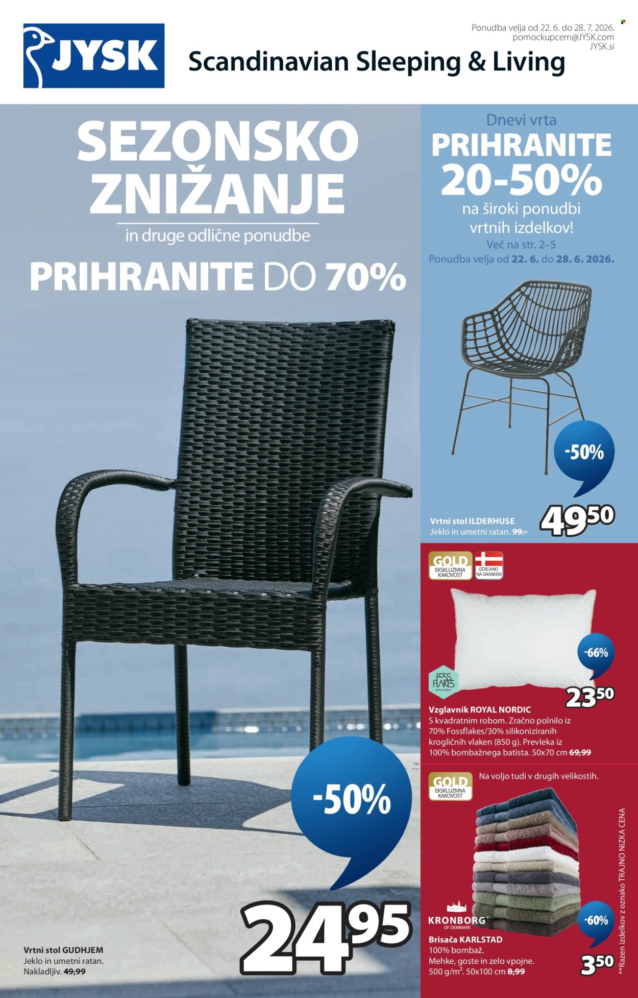 JYSK katalog - 22.6.2026 - 28.7.2026. Stran 2