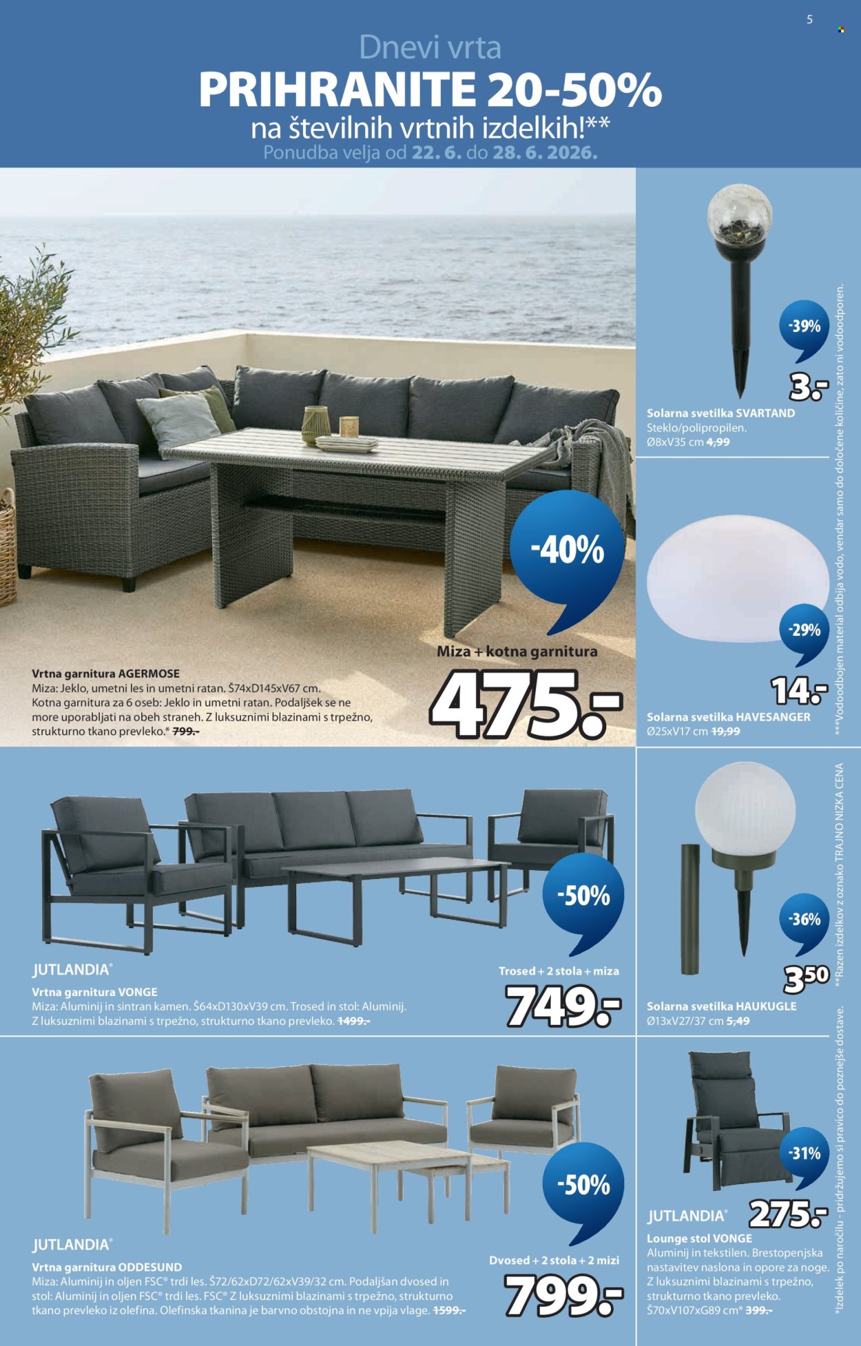 JYSK katalog - 22.6.2026 - 28.7.2026. Stran 6