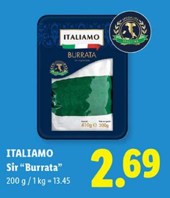 ITALIAMO Sir “Burrata”