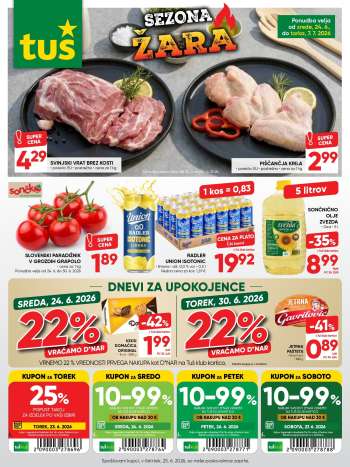 Tuš katalog - 24.6.2026 - 7.7.2026.